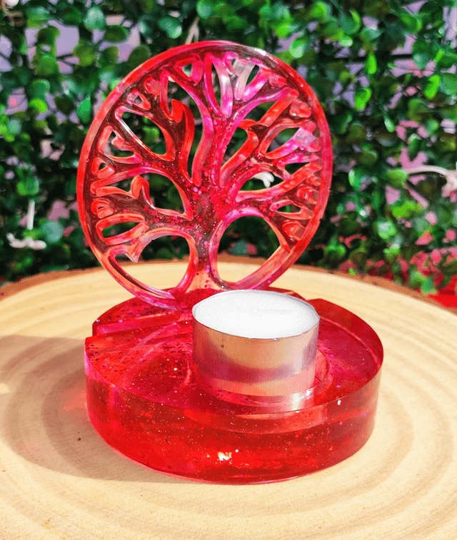 Bougeoir Clip Arbre de vie 