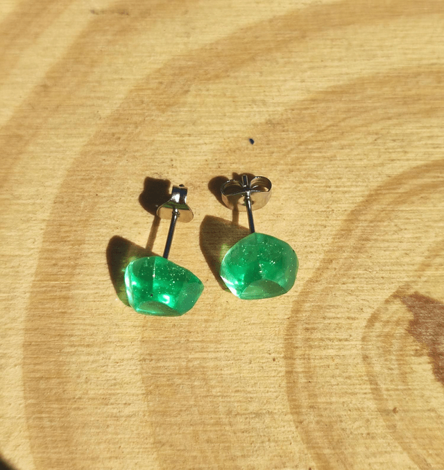 Clous d'oreilles - Cristal 