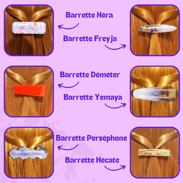 Personnalisation Barrettes