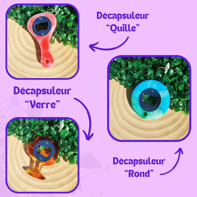 Personnalisation Décapsuleur