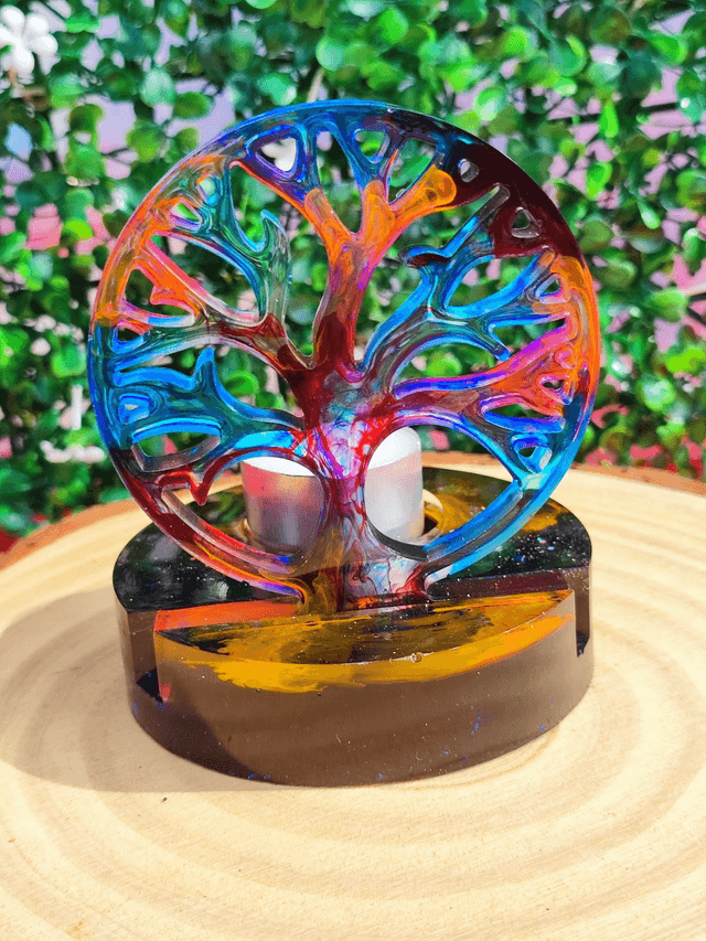 Bougeoir Clip Arbre de vie