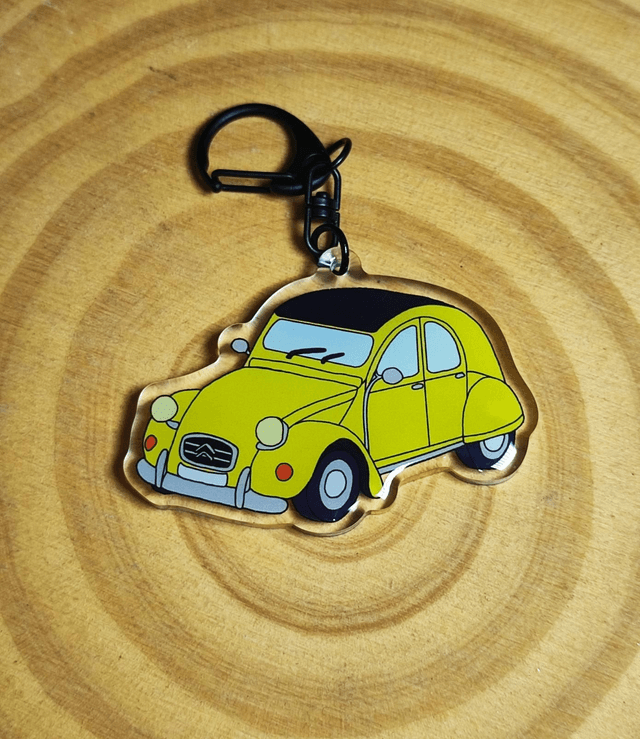 2cv Jaune spéciale