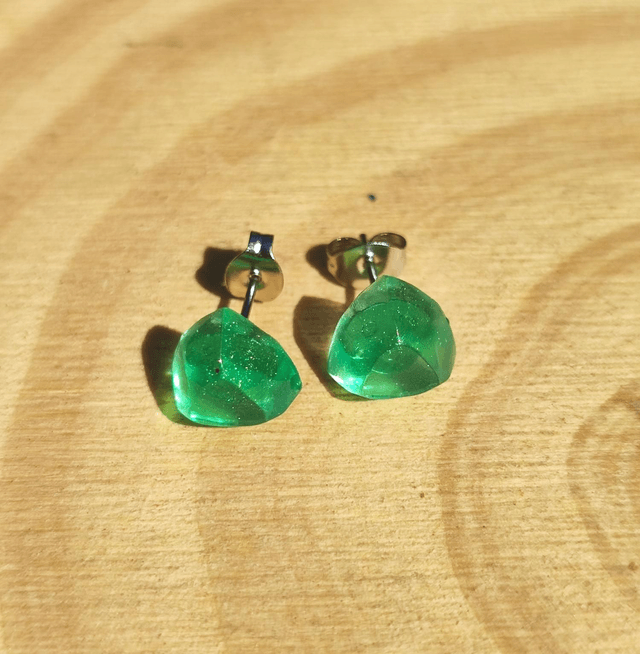 Clous d'oreilles - Cristal 