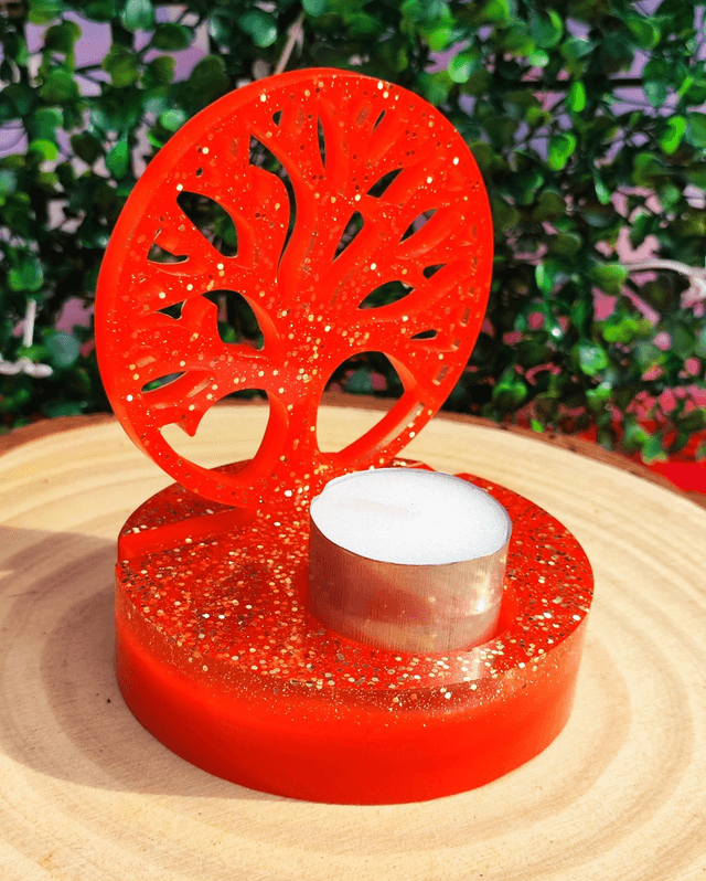 Bougeoir Clip Arbre de vie 