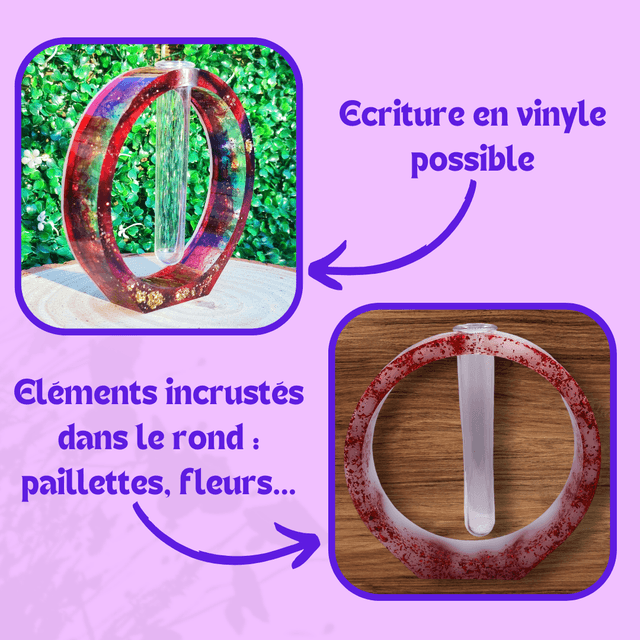 Personnalisation Soliflore Rond