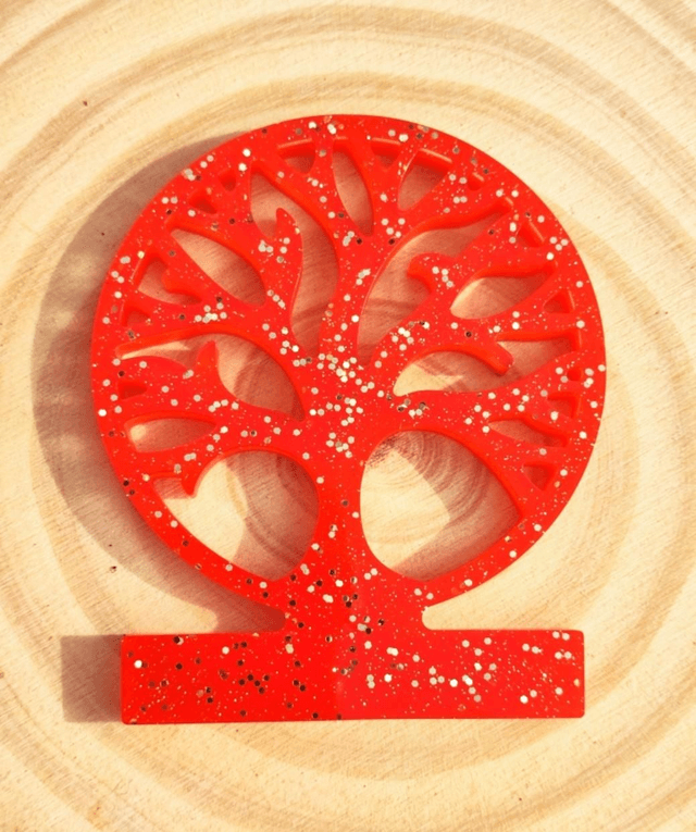 Bougeoir Clip Arbre de vie 