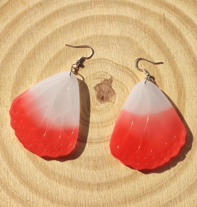 Boucles d'oreilles - Papillon 
