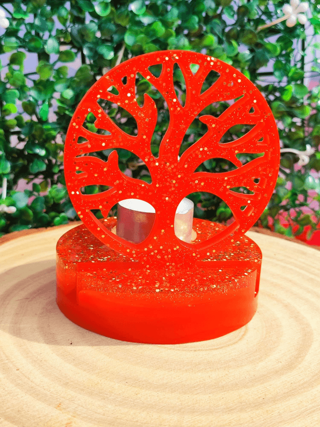Bougeoir Clip Arbre de vie 