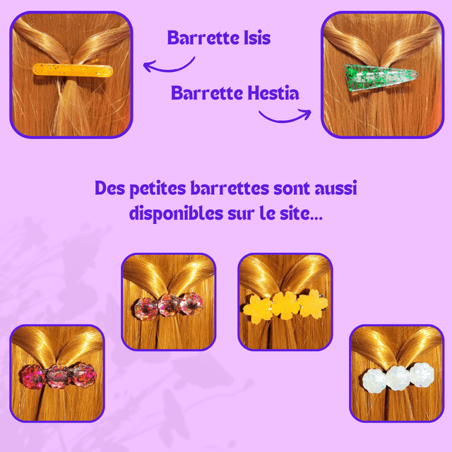 Personnalisation Barrettes