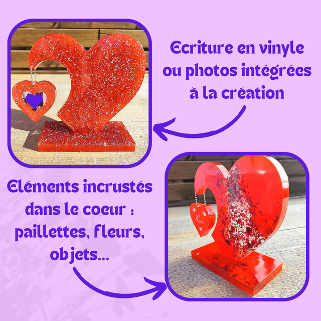 Personnalisation Double Cœur 