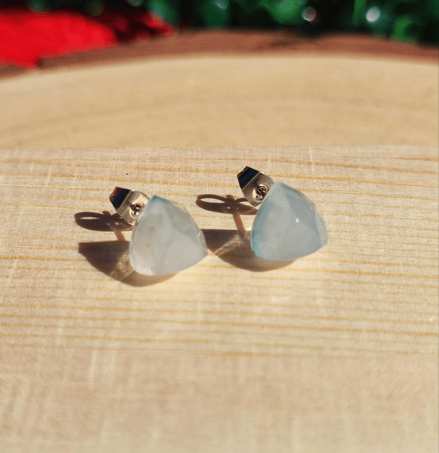 Clous d'oreilles - Cristal