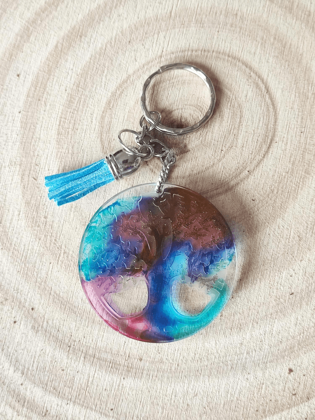 Porte-clés Arbre de vie 